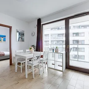 Апартаменты 2 Bedroom Balcony Ac Arkadia Shopping Mall, Варшава